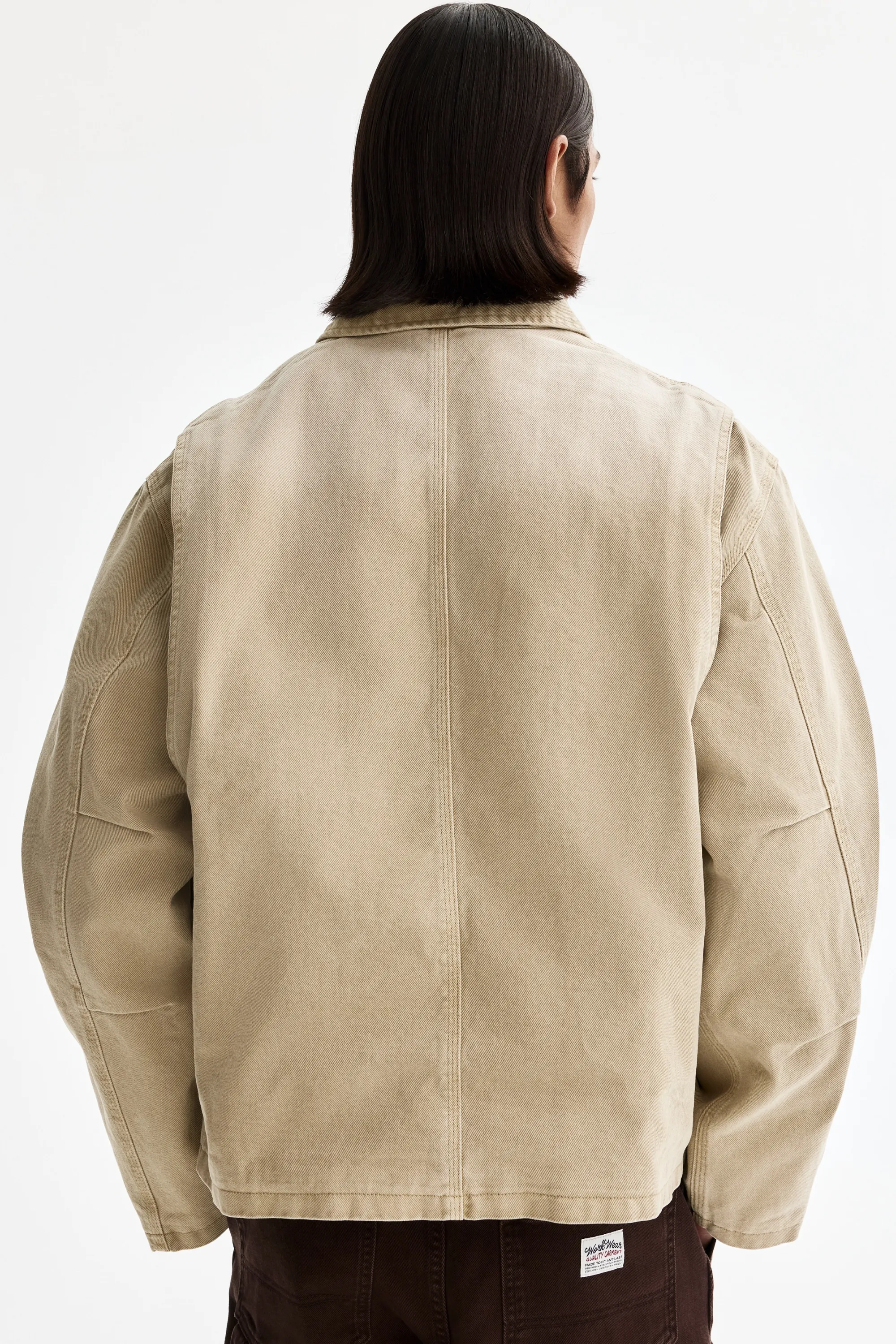 Veste workwear courte - Beige