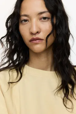 Sweat cintré - Beige — photo 2