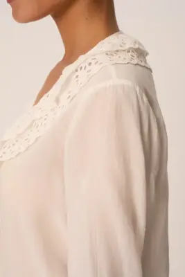 Blouse Erton Ecru — photo 5