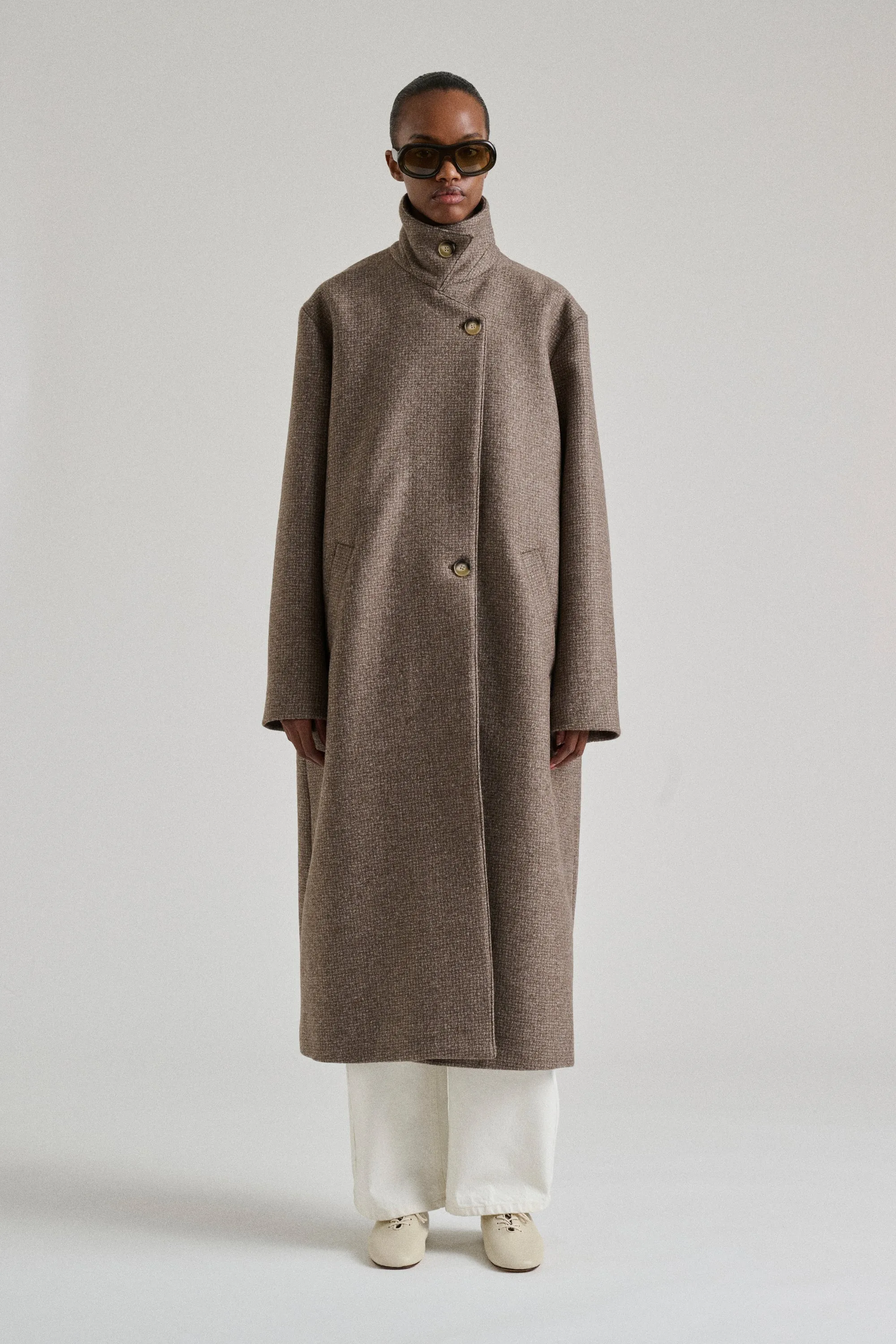 MANTEAU GERMAIN TAUPE