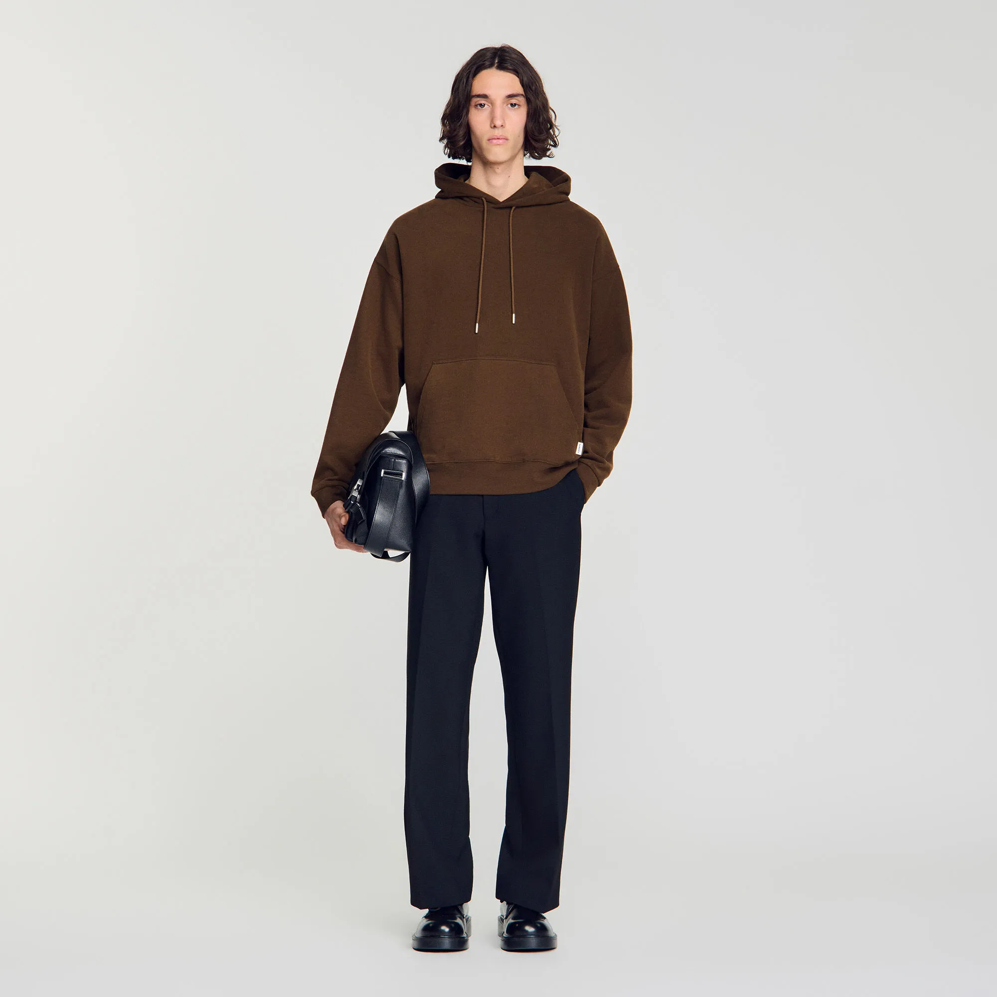 Sweat oversize à capuche
