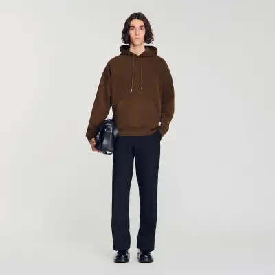 Sweat oversize à capuche