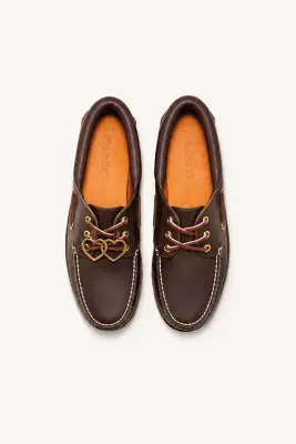 Chaussures bateau Authentic Boat marron — photo 3