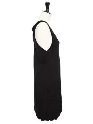 Robe boule débardeur en jersey noir Px boutique 250€ Taille 36 — photo 4