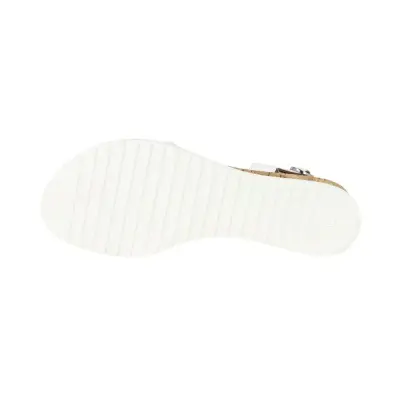 Sandales Gabor 62.751.50 Blanches - Lacets Grande Pointure Femme — photo 4
