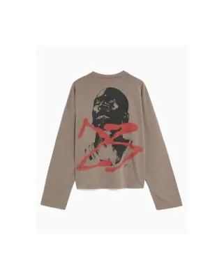 Jumpman LS Tee Cave Stone — photo 2