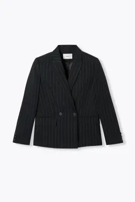 Veste de tailleur rayée Femme — photo 1