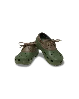 Classic Boat Shoes Islander Army Green — photo 3