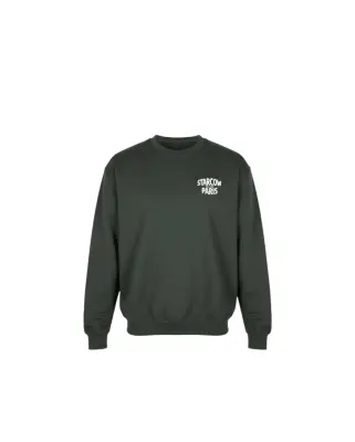 Paris City Crewneck Green — photo 1