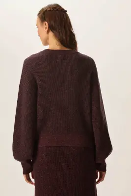 Pull Brunon Marine/Berry — photo 4