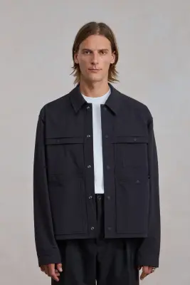 Airport Jacket - Twill Noir — photo 3