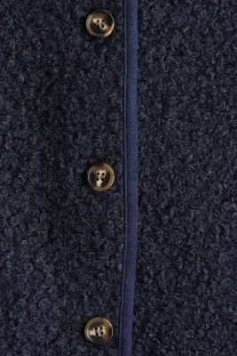 Gilet en tissu Teddy bear - Bleu marine — photo 5