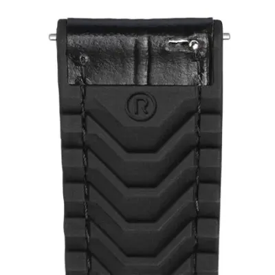 Bracelet Montre Rochet 20mm Trocadero Noir 8522001A — photo 4