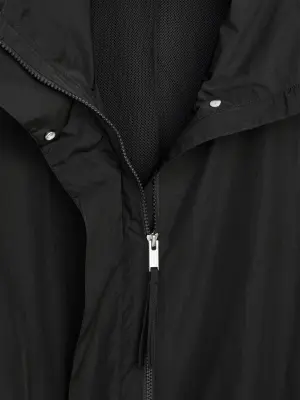 Veste en nylon à col montant - Noir — photo 4