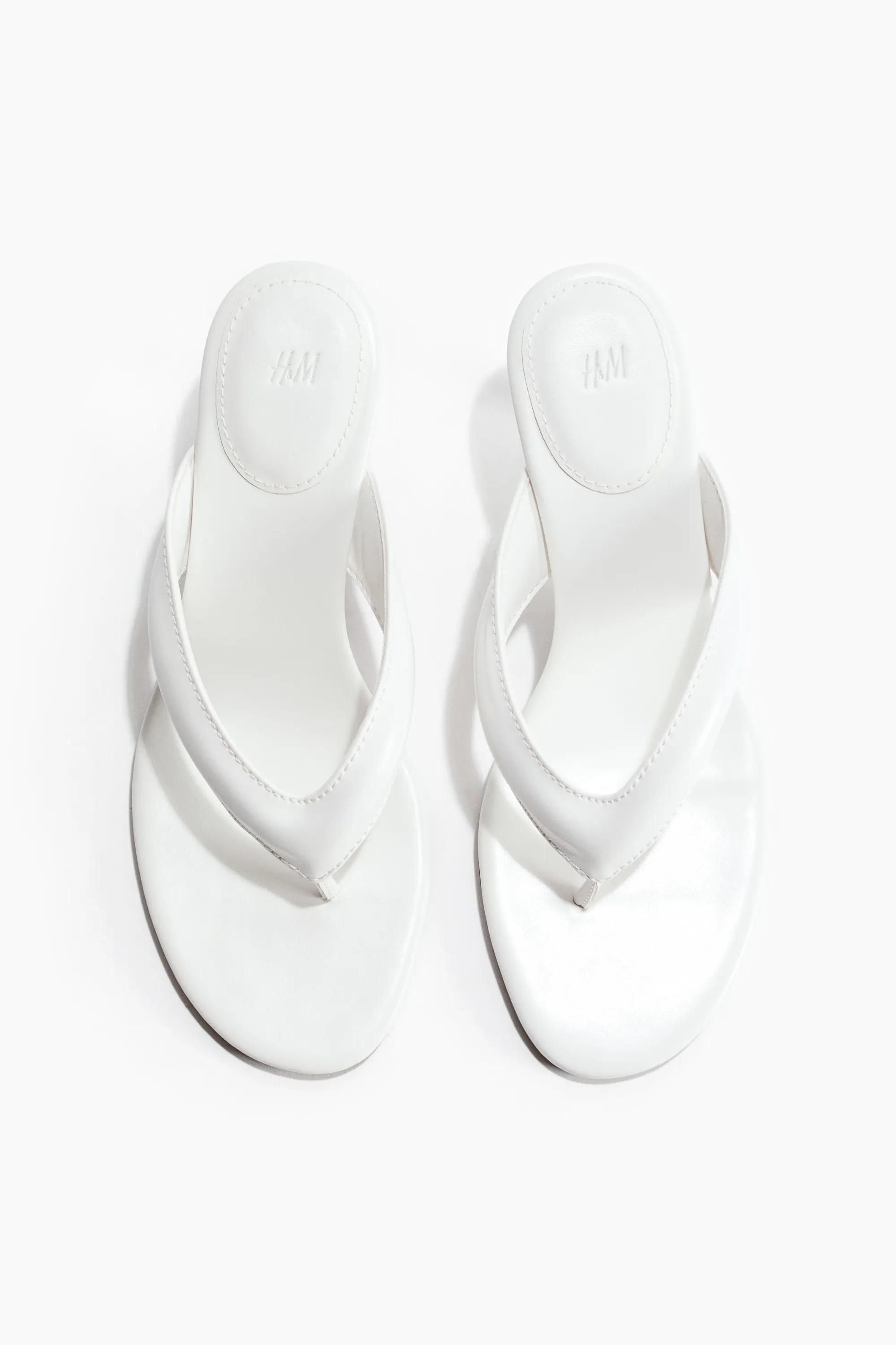 Sandales à talon - Blanc