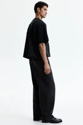 Baggy Jeans - Noir denim — photo 2