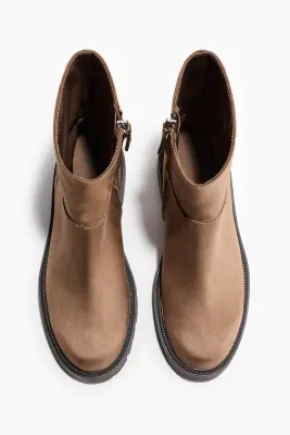 Bottines - Taupe — photo 1