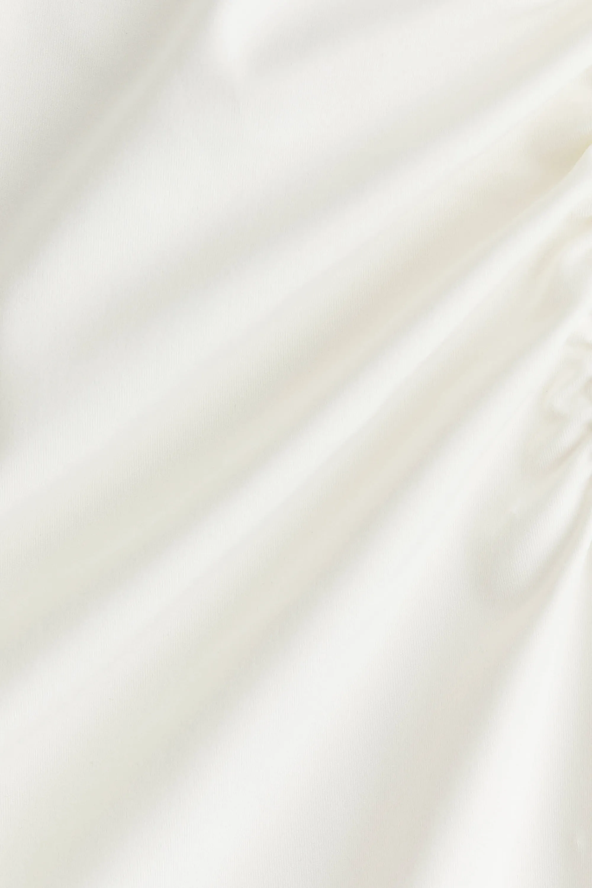 Robe dos nu à effet ruché - Blanc