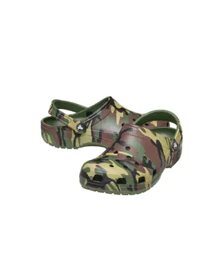 Classic Camouflage Clog Army Green Multi — photo 3