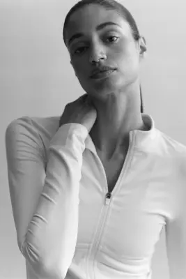 Veste de sport SoftMove™ - Ivoire — photo 1