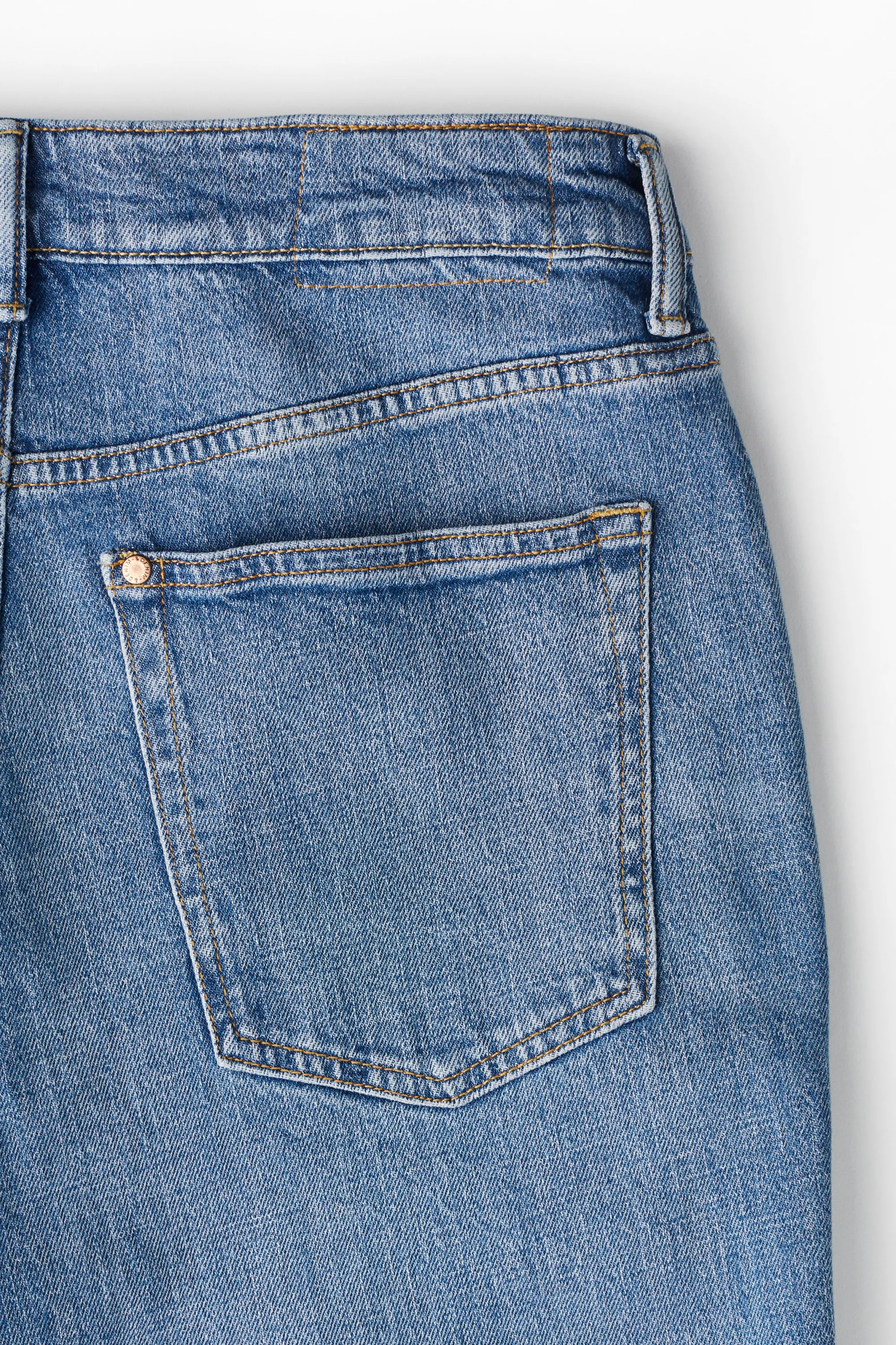 Regular Tapered Jeans - Bleu denim