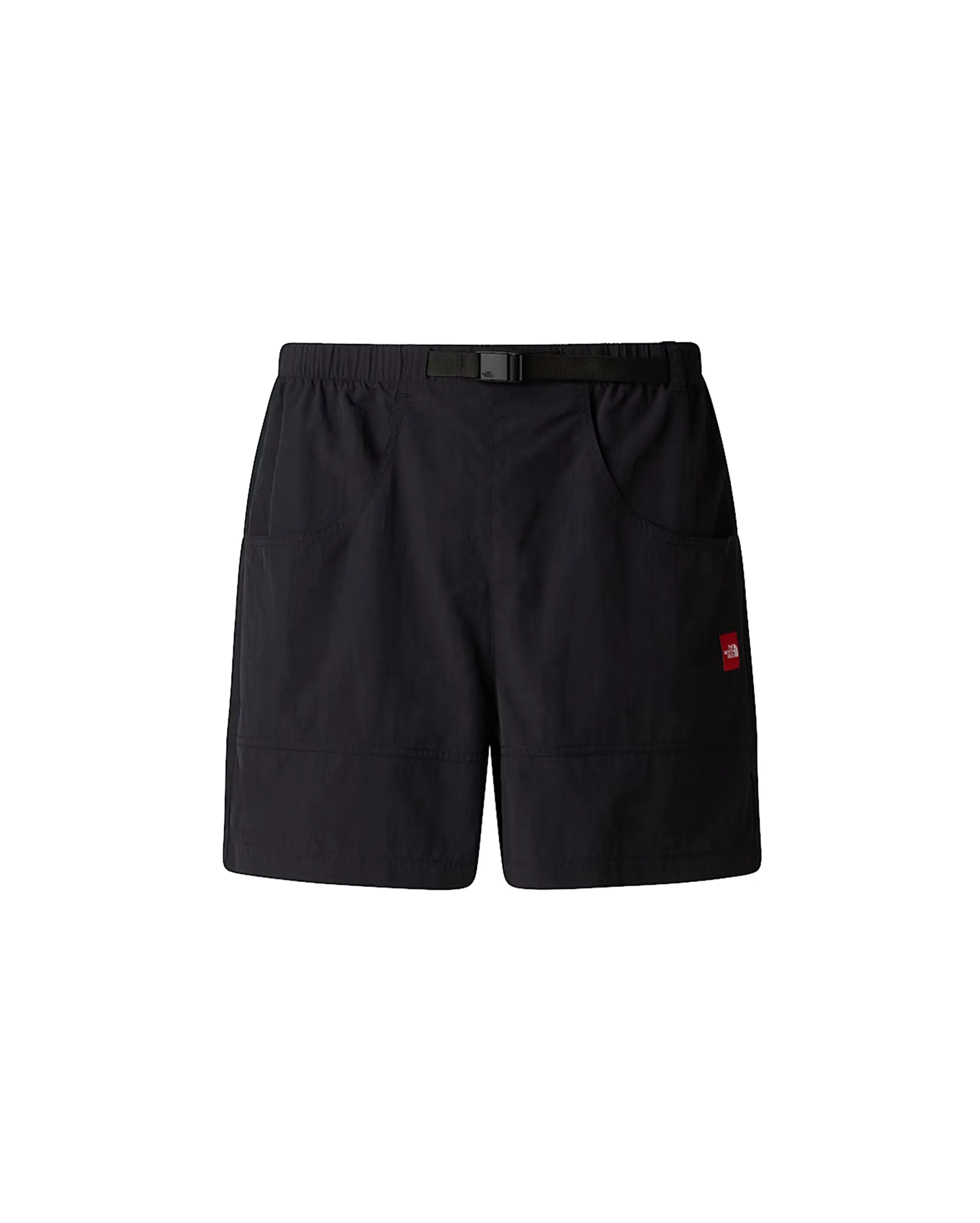 Red Box Nylon Short Black