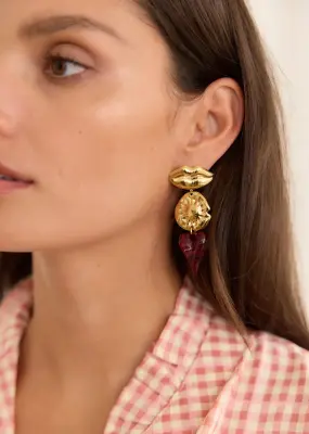 Boucles d'oreilles Lips — photo 2