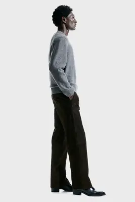 Pull Regular Fit - Gris foncé — photo 3