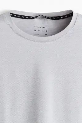 T-shirt de sport à manches longues DryMove™ - Gris clair — photo 5