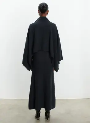 Poncho en laine mérinos — photo 2