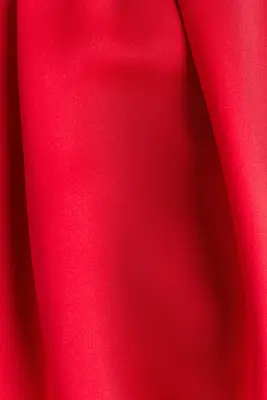 Robe à bretelles fines avec dos ouvert - Rouge — photo 3