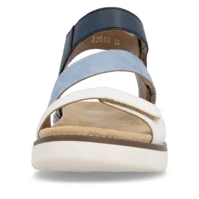 Sandales Remonte D2050-15 Bleu Marine - Velcro Grande Pointure Femme — photo 4