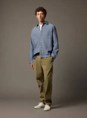 Chemise Roger Chambray — photo 2