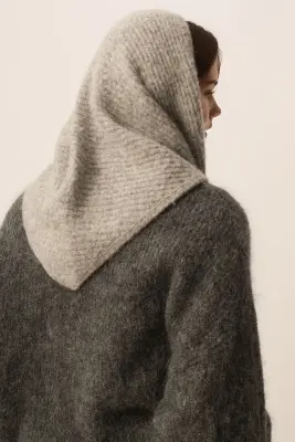 Echarpe Aubelle Gris Chiné — photo 2