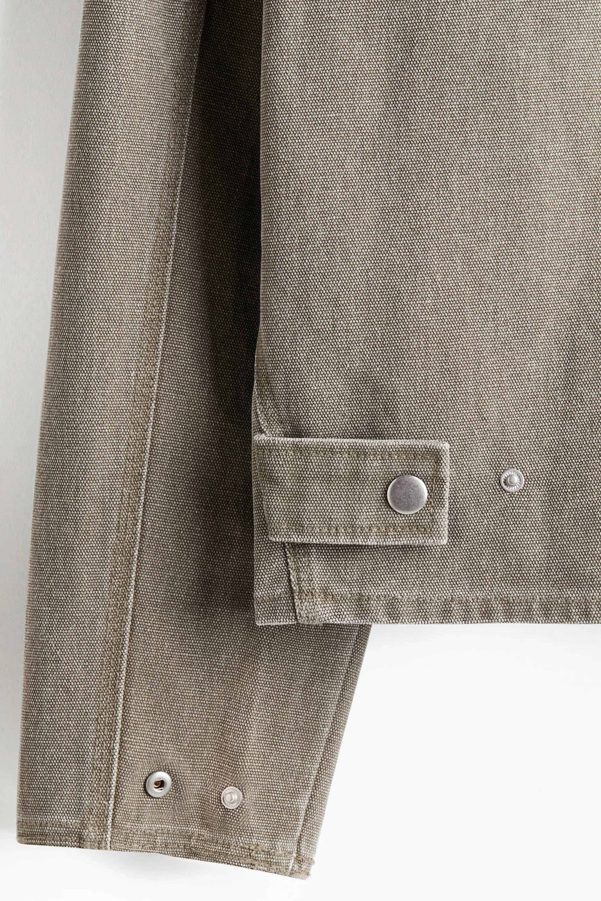 Veste workwear en toile - Vert ancien