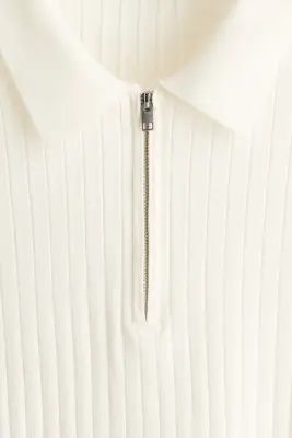 Polo Slim Fit - Crème — photo 3