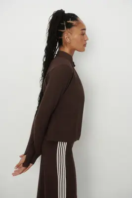 Veste de sport zippée SoftMove™ - Moka chocolat — photo 2