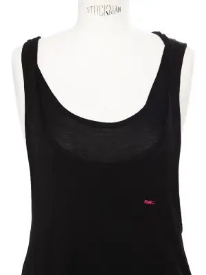 Robe boule débardeur en jersey noir Px boutique 250€ Taille 36 — photo 2