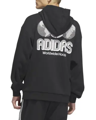 World Wipe Hoops Hoodie Black — photo 3