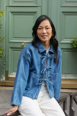 Veste en jean Melissa - noeuds — photo 2