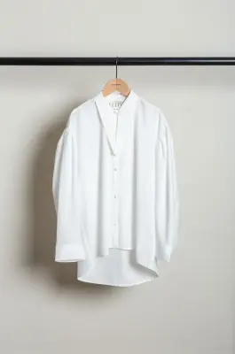 Eleph – Tie Shirt C10.01.01.10 – White — photo 3