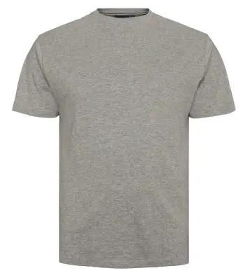 ALL SIZE TEE SHIRT Gris chiné — photo 2