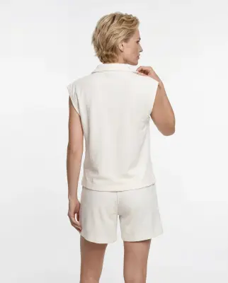 T-shirt en coton organique et polyamide — photo 4