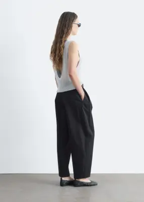 Pantalon court barrel - Noir — photo 5