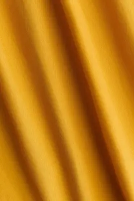 Robe dos nu en coton - Jaune moutarde — photo 3