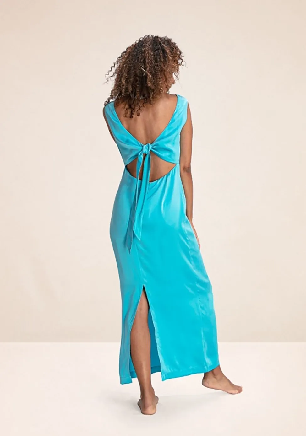 Robe longue Dune Bleu – Karma Koma