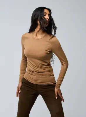 T-shirt en viscose et élasthanne — photo 3