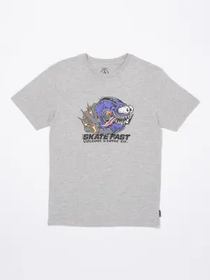 T-shirt enfant volcom skate fast – heather grey — photo 1