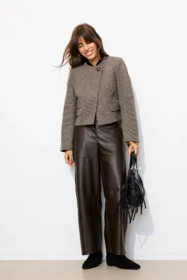Pantalon en simili Femme — photo 3