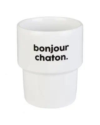 Gobelet Bonjour Chaton - Félicie Aussi — photo 1